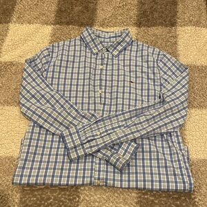 Vineyard Vines performance the whale shirt - blue check - XL (18)